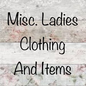 ✨Miscellaneous Ladies Clothing and Items✨